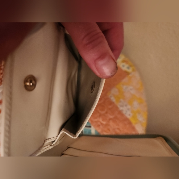 Gucci vintage mini GG canvas Bucket bag, baby blue with matching wallet - Picture 13 of 16